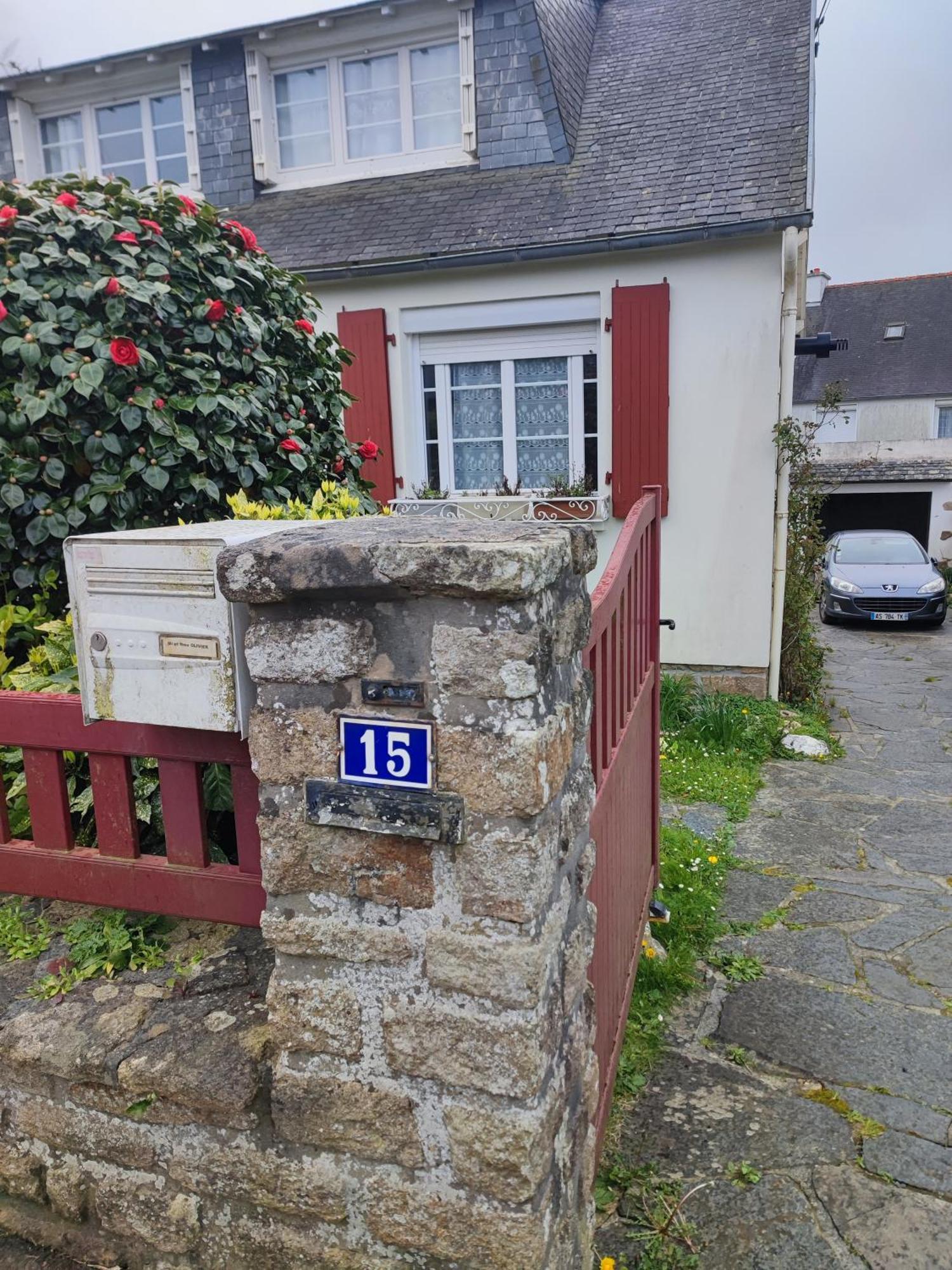 Chambre Double- Sdb Et Wc Prive Morlaix Zewnętrze zdjęcie
